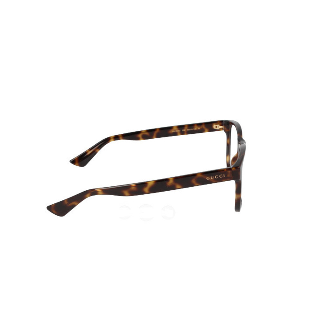 NWT Gucci GG1344O Havana Rectangle 56mm Eyeglasses - Picture 2 of 4